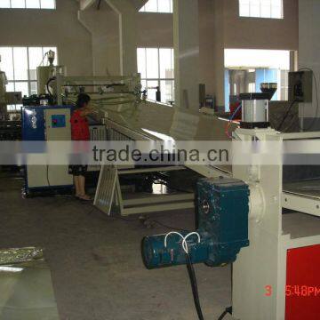 PE PP PS PVC sheet extruion line