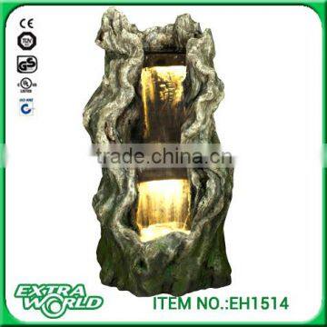 36 Inch Stacked Rocks Garden Outdoor Fountain