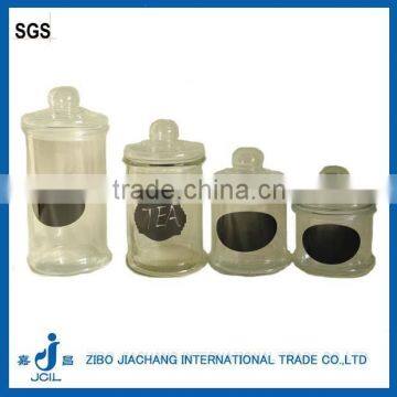 wholesale glass food storage container with airtight cap