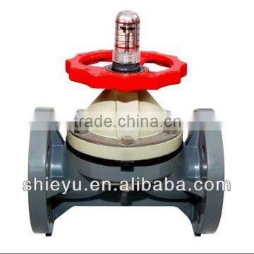 8" upvc diaphragm valve pneumatic actuator