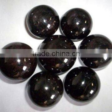 Black Agate Spheres