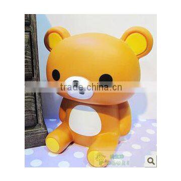 cute bear serving coin bank