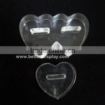 Custom Clear Plastic Acrylic Ring Display Stand photo-3