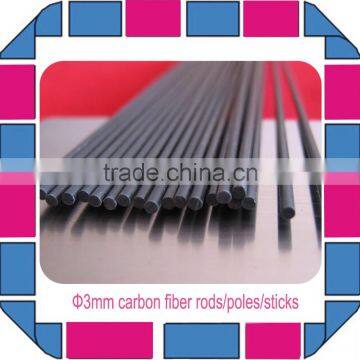 100% carbon fiber rods