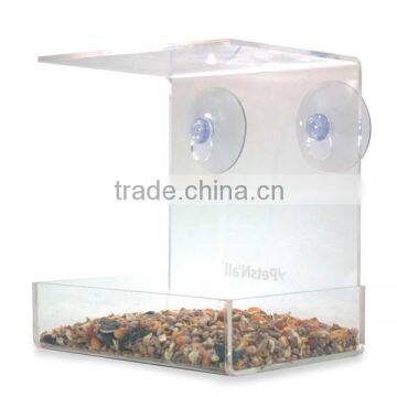 CRYSTAL CLEAR BIRD FEEDER / Suction Window Feeders Birds, photo-3