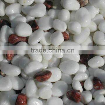 White Polished Pebbles