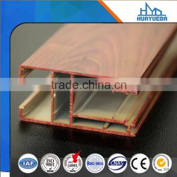 Wood Grain Decoration Aluminium Profiles