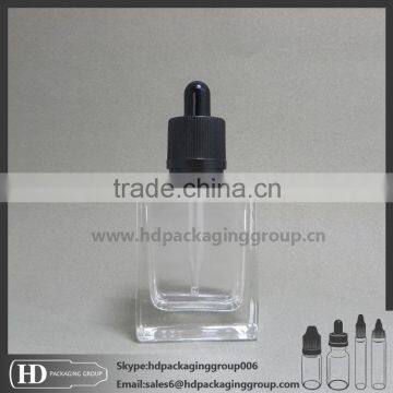 HD China rectangular shape 30ml glass dripper dropper bottle 30ml eliquid package box rectangle with OEM printing