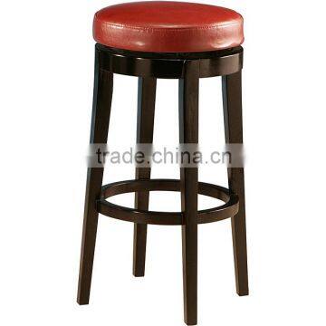 Modern wooden swivel bar stool bar chair customizable bar stool