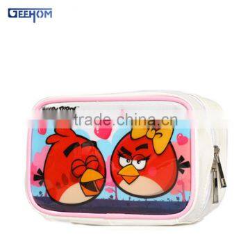 Square Shape Cartoon Printed Cosmetic Bag Pvc photo-3
