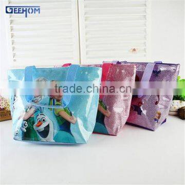 Teenagers Fancy Pvc Handbag Childrens Shiny Pvc Bag photo-5
