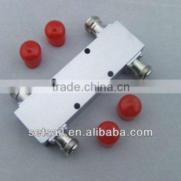 800-2500MHz, Silvery White, RF 3dB Hybrid Coupler (2:2 Combiner)