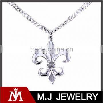 2016 Wholesales New Style Silver Pendant Stainless Steel Charms Necklace