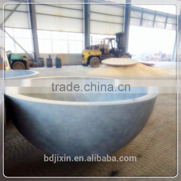 Carbon Steel hemispherical bottom dish end boiler cap