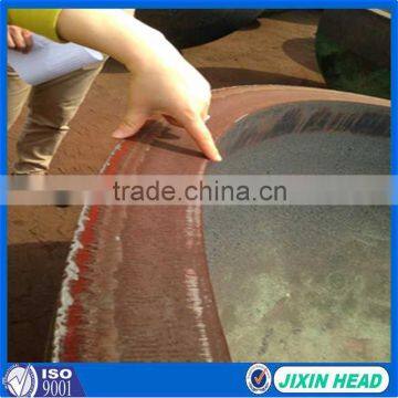 Carbon Steel Welded Pipe End Cap Hemispherical Dish Head for Storage Tank photo-3