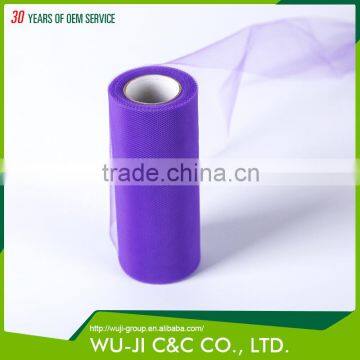 Factory Direct Sales All Kinds of Polyester Soft Tulle Roll