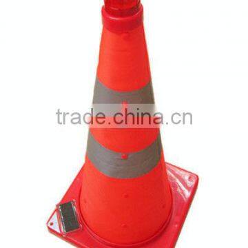 blink traffic cones /LED collapsible cones/solar cones