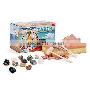 Geological Treasure of the Earth Dig Kit