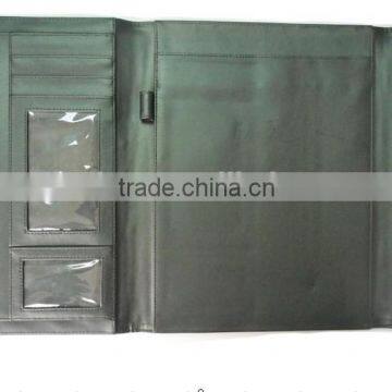 Office Stationery Leather Folder, Business Portfolio With Magnetic photo-3
