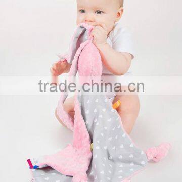 ABC-TEX Double Side Super Soft Minky Colorful Dot Minky Baby Blanket photo-4