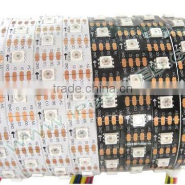 144 LEDs/M WS2812B apa102 RGB flashing LED Strip Digital 5050 Light