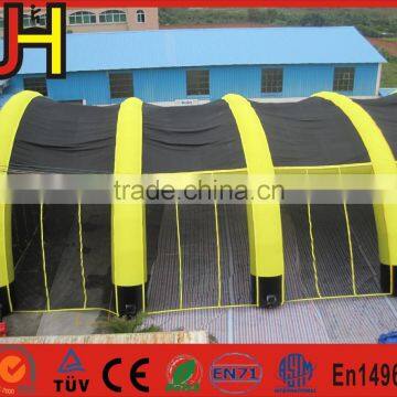 0.55mm PVC Material Black Color Inflatable Paintball Tent/inflatable Paintball Field photo-4