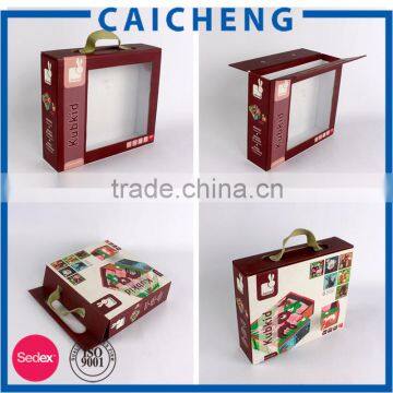 Customized Design Art Paper+white Corrugated Packaging Box for Toy photo-6
