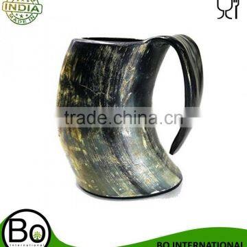 Water Buffalo Horn Mug 6 Inch