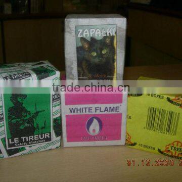 Safety matches manufactured by Online Machine