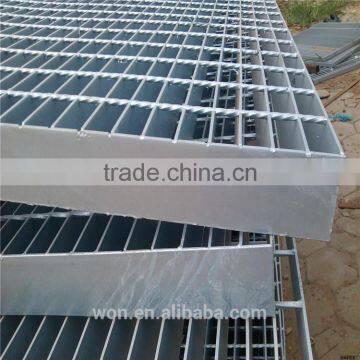 0.5mm to 8mm electro galvanized steel grating