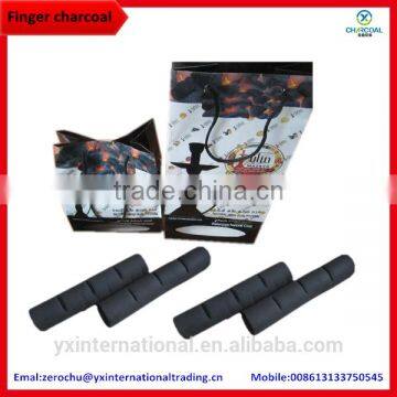 pure natural 1.5hour burning 14cm finger charcoal firewood poland
