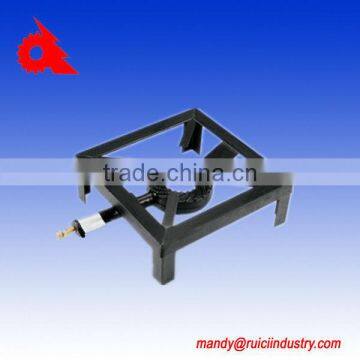 Gas Burner out Door Using