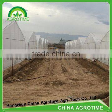 Agrotime Greenhouse With Manual Film Roller One Stop Gardens Greenhouse Parts Hidroponica Used for Sale photo-3