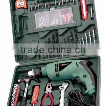 550W Electric Impact Drill With Accessories And Tool Kit