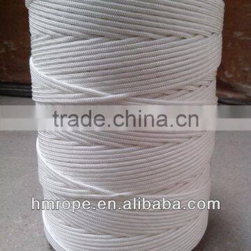 polyester braid twine/polyester braid rope 2mm