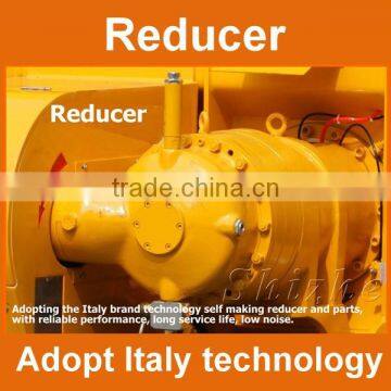 Hydraulic Discharging Double-shaft 1500 Concrete Mixer Lift photo-3