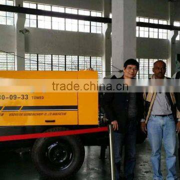 20m3/h Mobile Concrete Pump for Pumping Concrete Mortar to 20 Floors photo-5