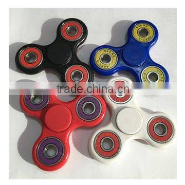 EDC fidget spinner Hand Spinner Fidget Toy Tri Spinner Fidget with high speed full or hybird ceramic bearing 608 608RS