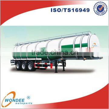 WONDEE High Quality Trailer 3 Axle 45,000L Liquid Propane Gas Semi-trailer photo-2