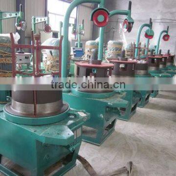 Simple drum and stick iron wire drawing machine