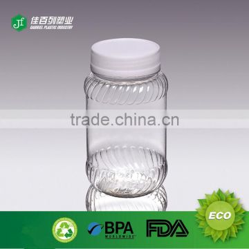 Clear Plastic Vitamin Bottle