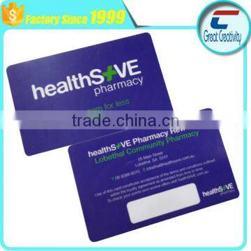 Nice CMYK Color Glossy Plastic Printing PVC ID Card