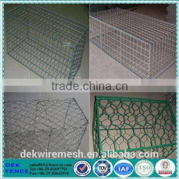 High quality galvanized home depot wire mesh germany gabions dikes prices