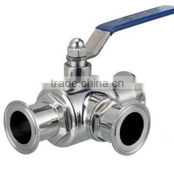 Sanitary Three Ways Ball Valve(Electric and Pneumatic) photo-3