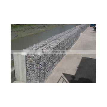 Slope protection gabion cage