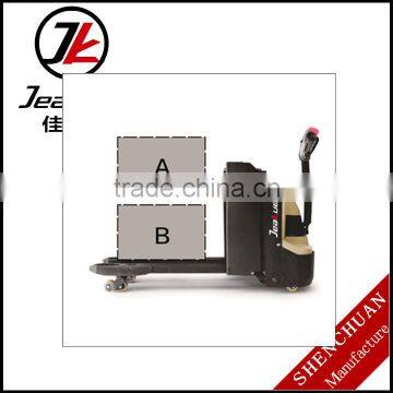 2017 2000kg Double Lift Full Electric Pallet Truck photo-2