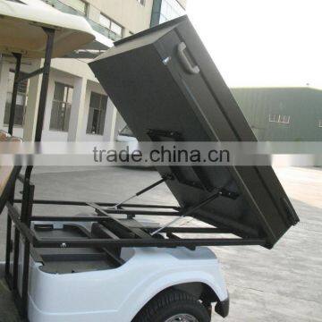4 Wheel Electric Utility Car With Rear Manual Lifted Cargo Box, EG2048HCX photo-3