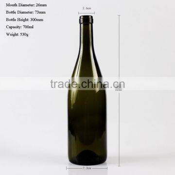 700ml 750ml Empty Colored Glass Wine Spirit Bottles Wholesale photo-6