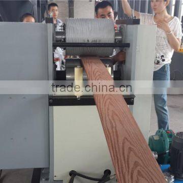 Mdf Embossing Machine/ Mdf Embossor Machine/ Mdf Embossed Machine to Make Different Patter Texture on Product Surface photo-3