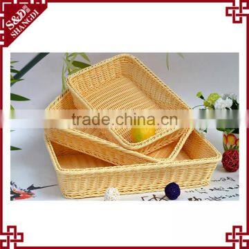 Good Quality Factory Direct Cheap Price Woven Rattan Food and Fruit Basket Stand photo-4